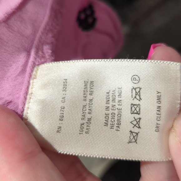 Anthropologie Vanessa Virginia purple beaded top - Picture 7 of 7